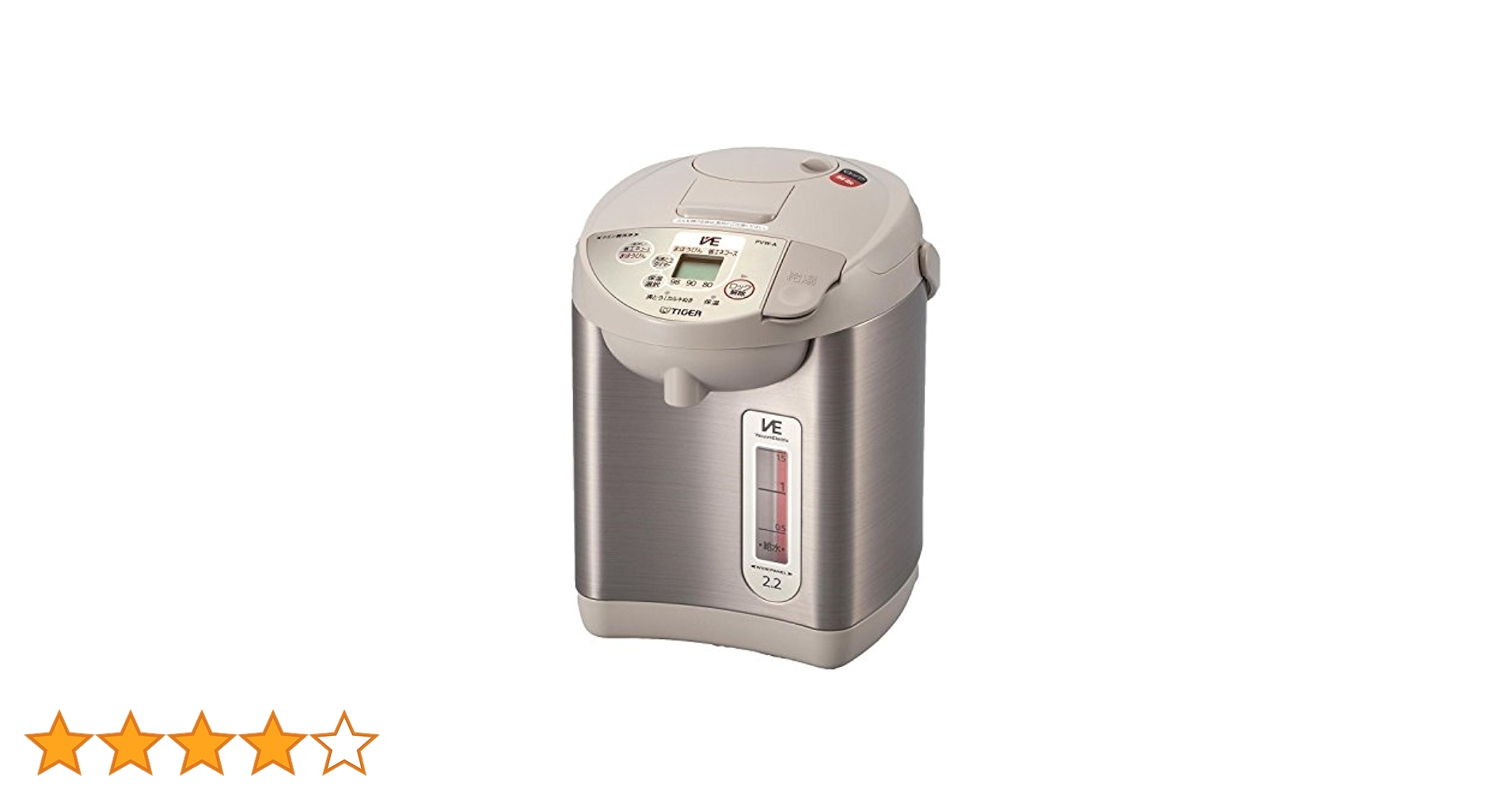 Amazon | タイガー VE電気ポット 「とく子さん」 アーバン